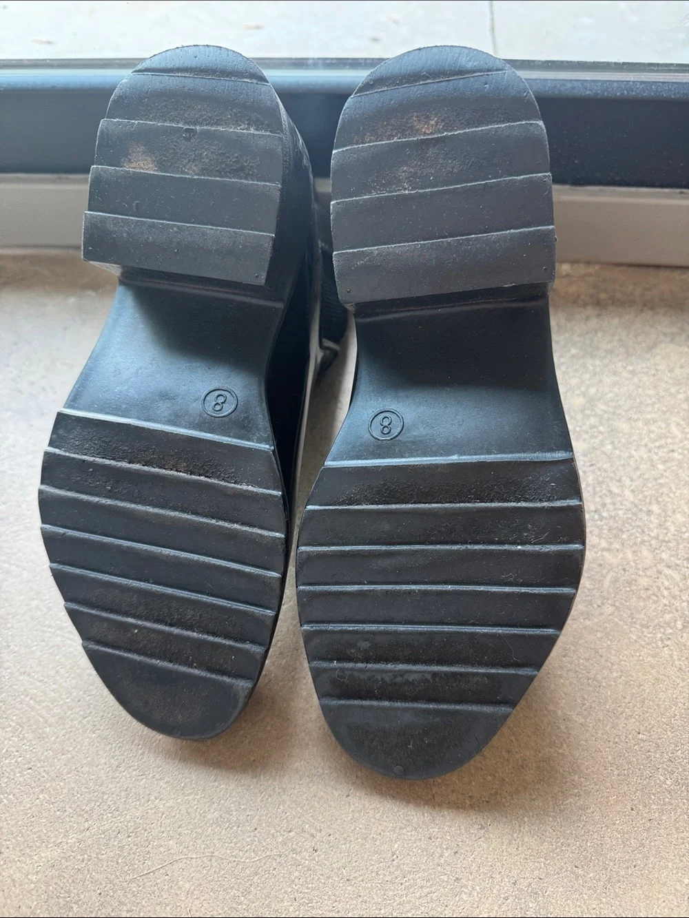 Target Gloss Black Chelsea-Style Rain Booties